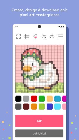 World Pixel Map для Android — скриншот 3