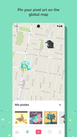 World Pixel Map для Android — скриншот 4