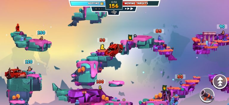 Worms Across Worlds для iOS — скриншот 4