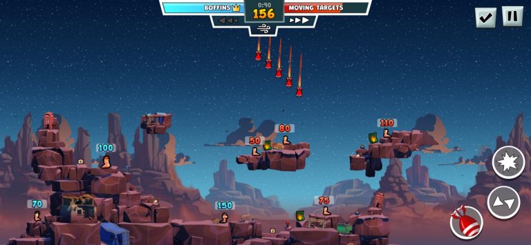 Worms Across Worlds для iOS — скриншот 5