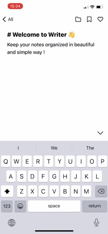 Writer — Notes, Lists, Editor для iOS — официальный трейлер
