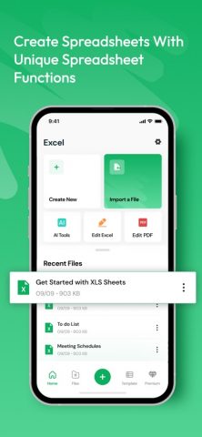 XLS Sheet: XLS Viewer & Editor для iOS — скриншот 3