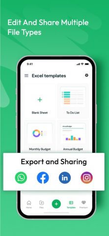XLS Sheet: XLS Viewer & Editor для iOS — скриншот 5