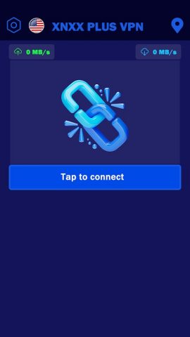 XNXX PLUS VPN для Android — скриншот 2