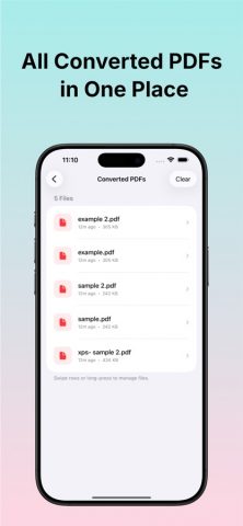XPS Viewer — XPS to PDF для iOS — скриншот 5