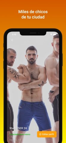 Xtudr — Chat gay для iOS — скриншот 1