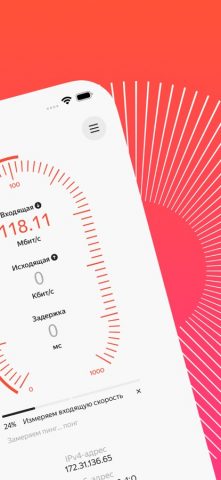 Яндекс Интернетометр для iOS — скриншот 3