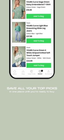 Yours | Your Size Your Style для iOS — скриншот 2