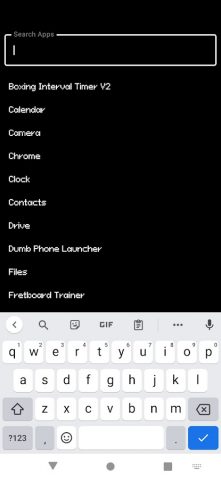 Z Launcher: Distraction-free для Android — скриншот 3