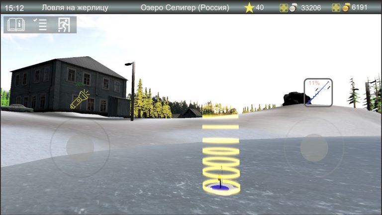 Зимняя рыбалка для Android — скриншот 2