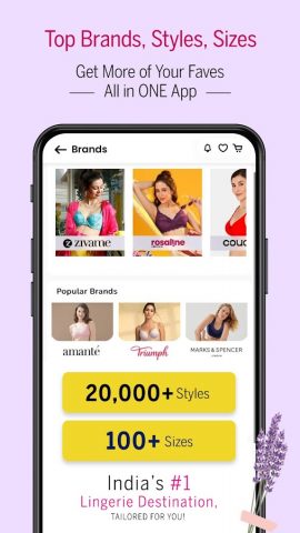 Zivame : Shop Lingerie & more для Android — скриншот 2