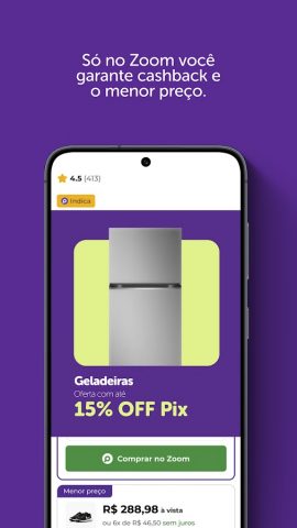 Zoom: Descontos e Cashback для Android — скриншот 2