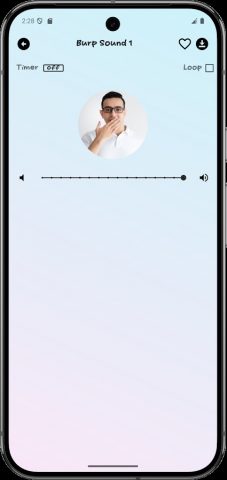 Звуки отрыжки для Android — скриншот 4