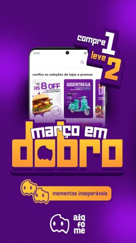 aiqfome: delivery de tudo для Android — скриншот 1