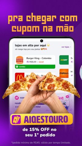 aiqfome: delivery de tudo для Android — скриншот 2