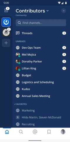 BandChat для Android — скриншот 1