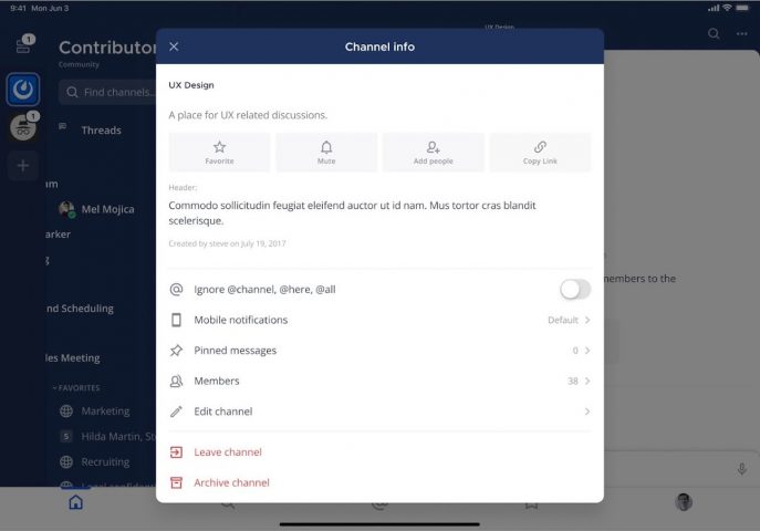 BandChat для Android — скриншот 4
