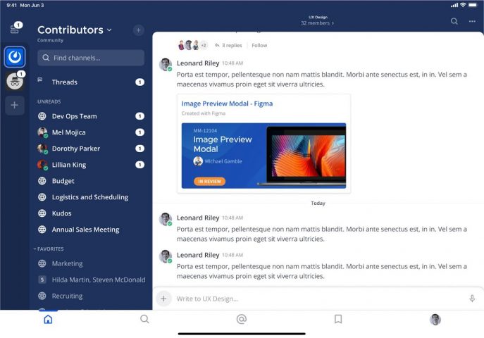 BandChat для Android — скриншот 5