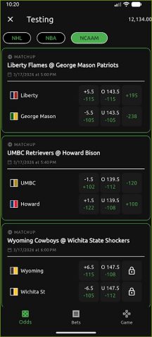 betbook для Android — скриншот 1