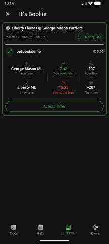 betbook для Android — скриншот 4
