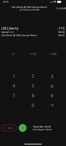 betbook для Android — скриншот 5