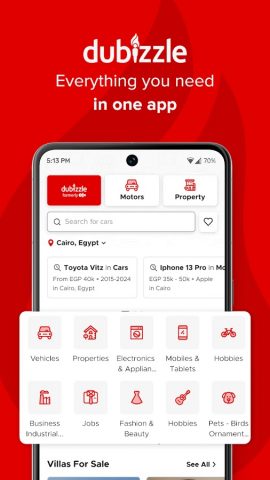 dubizzle EG OLX для Android — скриншот 1