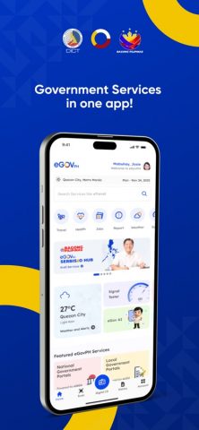 eGovPH для iOS — скриншот 1