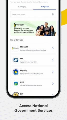eGovPH для Android — скриншот 3