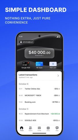 e.PN — Виртуальные карты для Android — скриншот 1