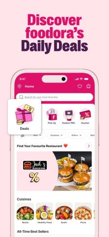 foodora —  Food Delivery для iOS — скриншот 2