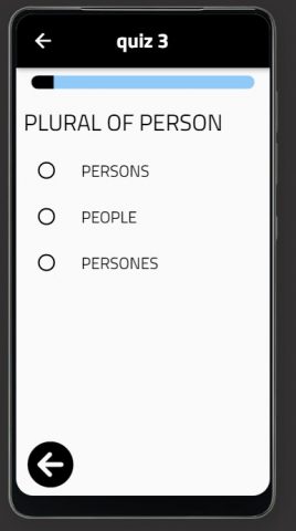 irregular plural nouns для Android — скриншот 4