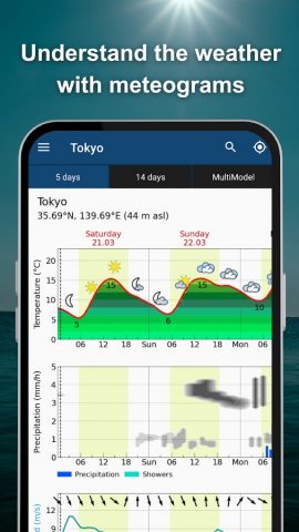 meteoblue weather & radar maps для Android — скриншот 2