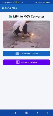 mp4 to mov converter для Android — скриншот 2