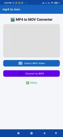 mp4 to mov converter для Android — скриншот 3