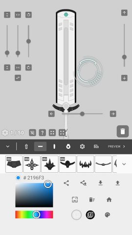 sword Maker:   weapon avatar для Android — скриншот 1