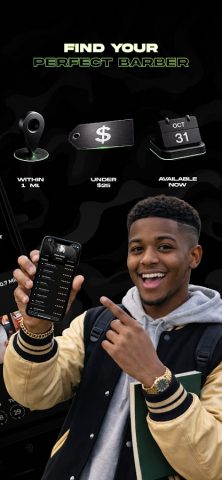 theCut: Find & Book Barbers для Android — скриншот 2