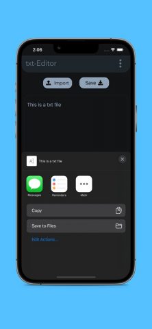 txt Editor — Text Editor для iOS — скриншот 2