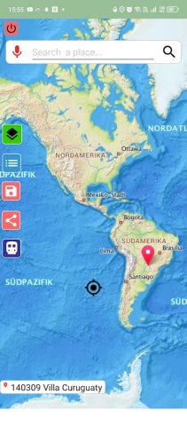 улицы на карте для Android — скриншот 1