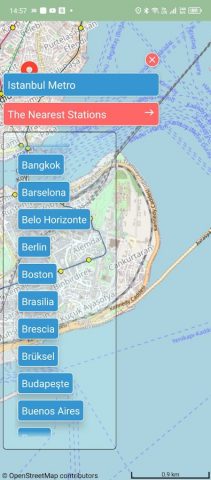 улицы на карте для Android — скриншот 2