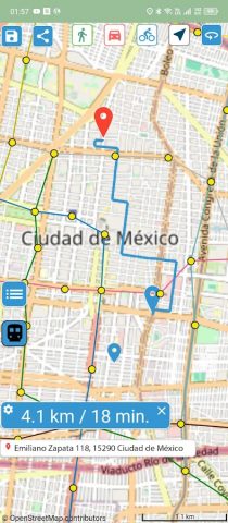 улицы на карте для Android — скриншот 5