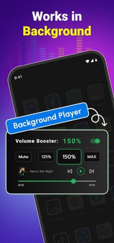 усилитель громкости для Android — скриншот 5