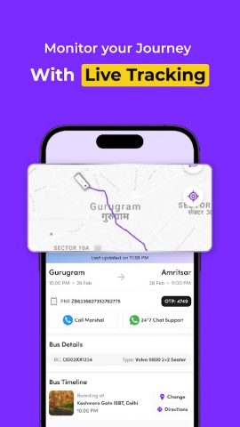 zingbus Book Bus Ticket online для Android — скриншот 5
