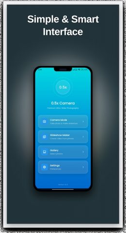 0.5x Camera for android — скриншот 4