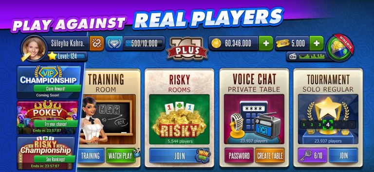101 Okey Plus Rummy Board Game для Android — скриншот 1