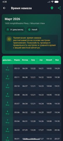 5 Намаз для Android — скриншот 5