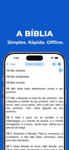 A Bíblia Sagrada для iOS — скриншот 1