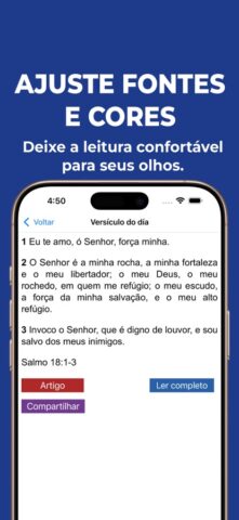A Bíblia Sagrada для iOS — скриншот 4