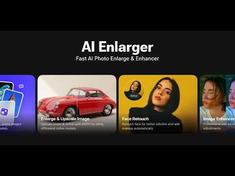 AI Enlarger — официальный трейлер