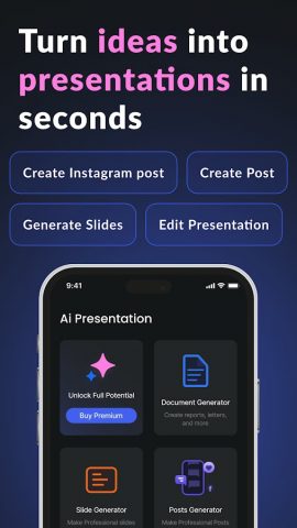 AI Presentation Maker & Slides для Android — скриншот 1