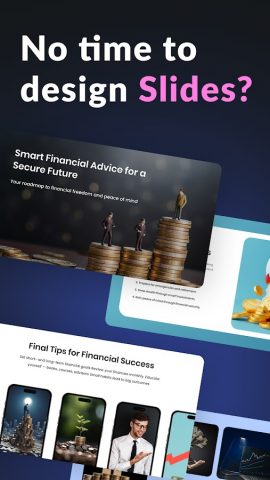 AI Presentation Maker & Slides для Android — скриншот 3
